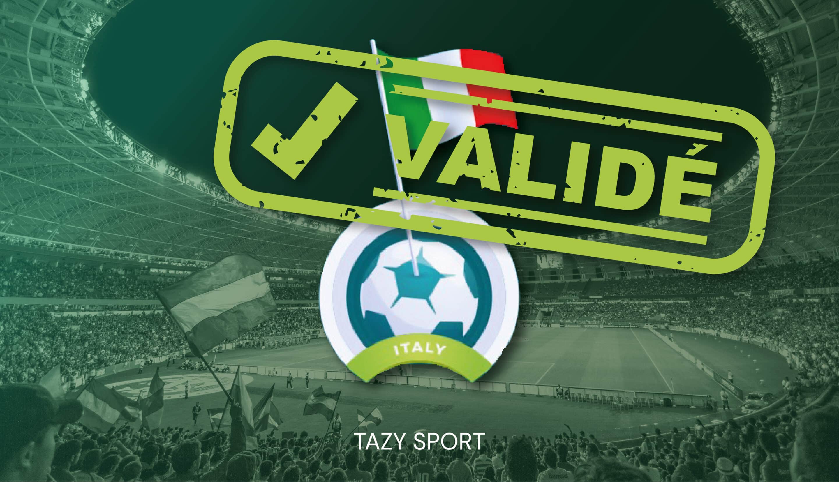 Pronostic validé de football en Italie - Tazy Sport